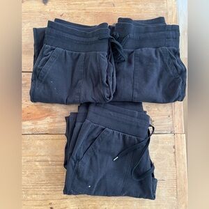 Tek Gear Women’s Yoga Style pants. Bundle of 3. Straight leg. Elastic waist